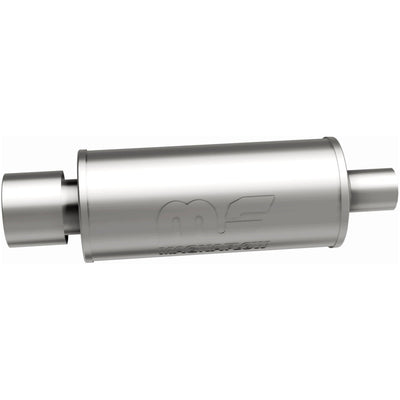 Street 6 in. Round Straight-Through Performance Exhaust Muffler