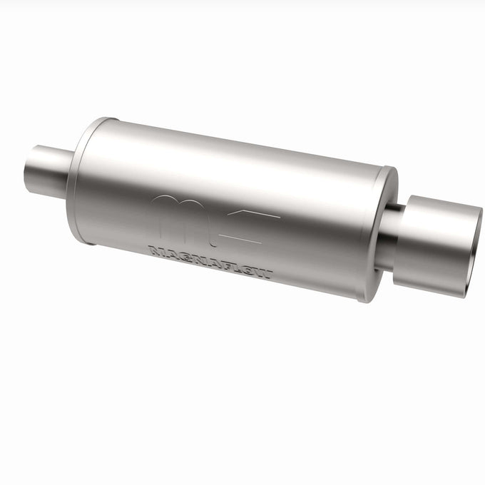 Street 6 in. Round Straight-Through Performance Exhaust Muffler