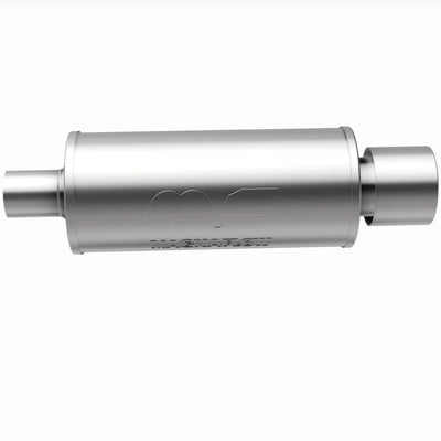 Street 6 in. Round Straight-Through Performance Exhaust Muffler