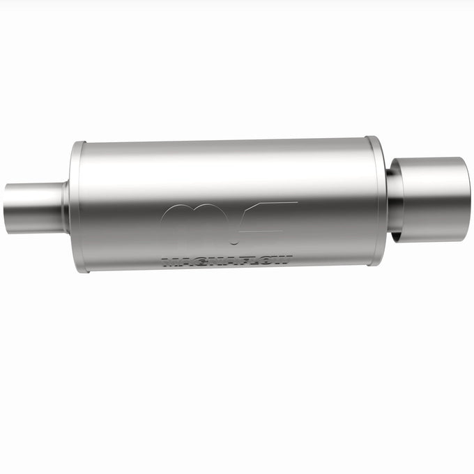 Street 6 in. Round Straight-Through Performance Exhaust Muffler
