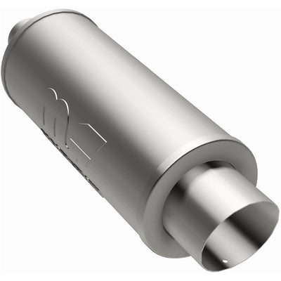 Street 6 in. Round Straight-Through Performance Exhaust Muffler