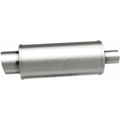 Street 6 in. Round Straight-Through Performance Exhaust Muffler
