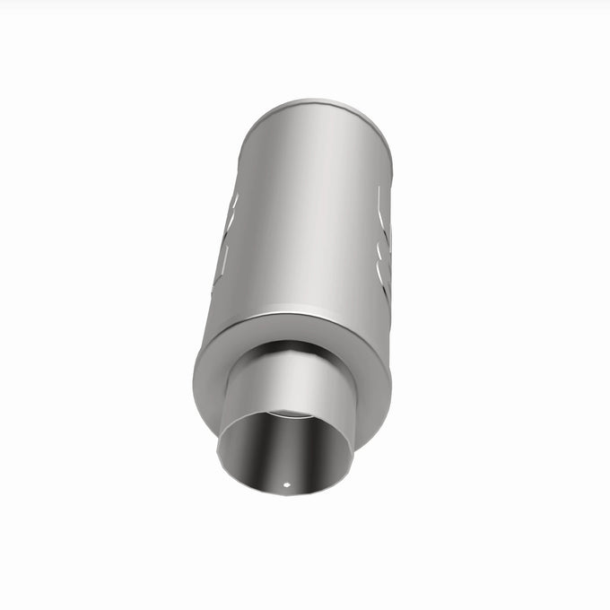 Street 6 in. Round Straight-Through Performance Exhaust Muffler