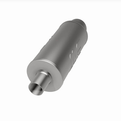 Street 6 in. Round Straight-Through Performance Exhaust Muffler