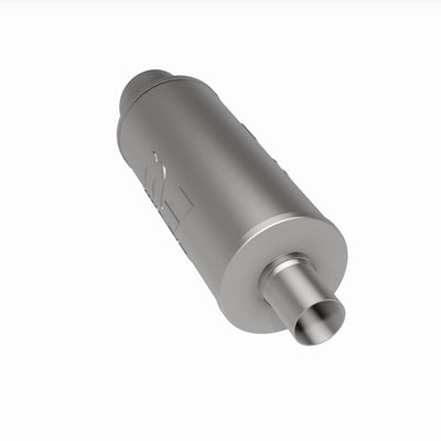Street 6 in. Round Straight-Through Performance Exhaust Muffler