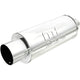 Street 6 in. Round Straight-Through Performance Exhaust Muffler