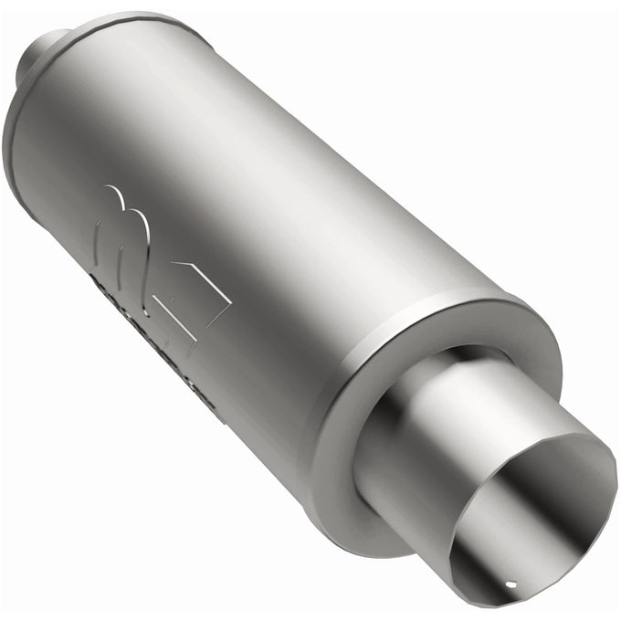 Street 6 in. Round Straight-Through Performance Exhaust Muffler