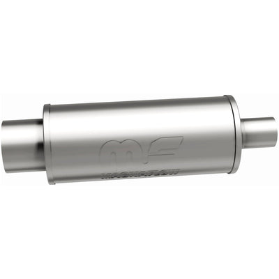 Street 6 in. Round Straight-Through Performance Exhaust Muffler