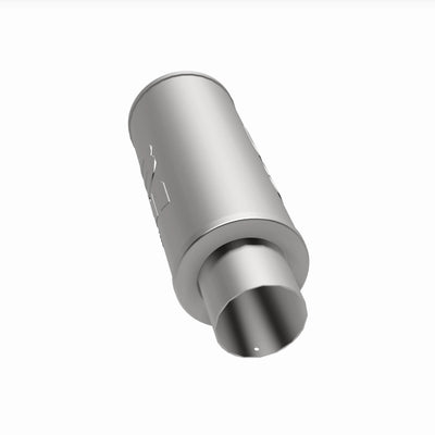 Street 6 in. Round Straight-Through Performance Exhaust Muffler