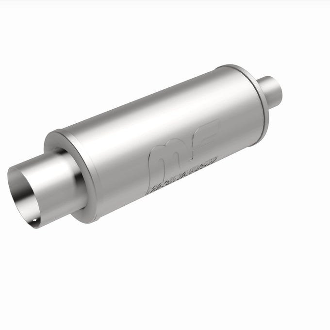 Street 6 in. Round Straight-Through Performance Exhaust Muffler