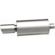 Street 7 in. Round Straight-Through Performance Exhaust Muffler