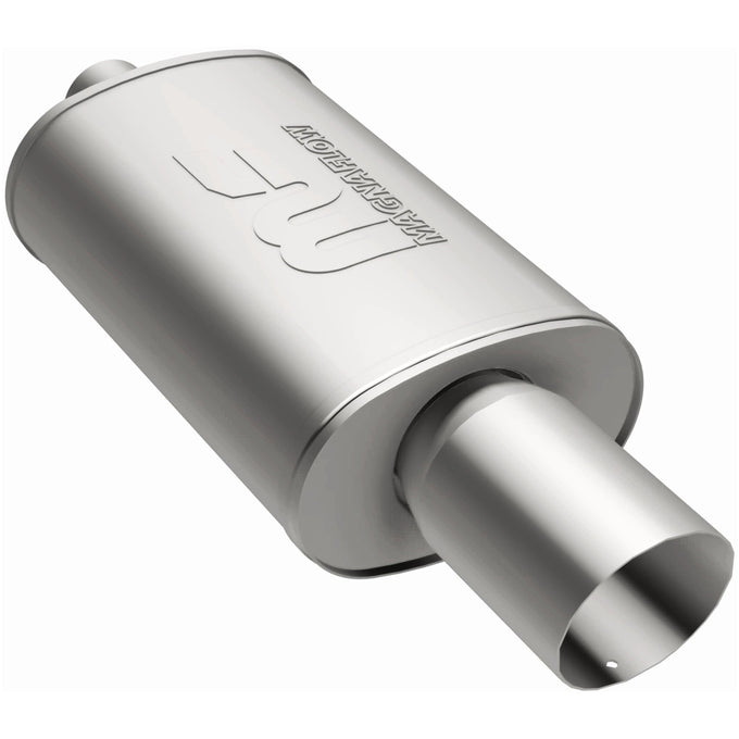 Street 5 X 8 in. Oval Straight-Through Performance Exhaust Muffler