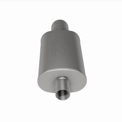 Street 5 X 8 in. Oval Straight-Through Performance Exhaust Muffler