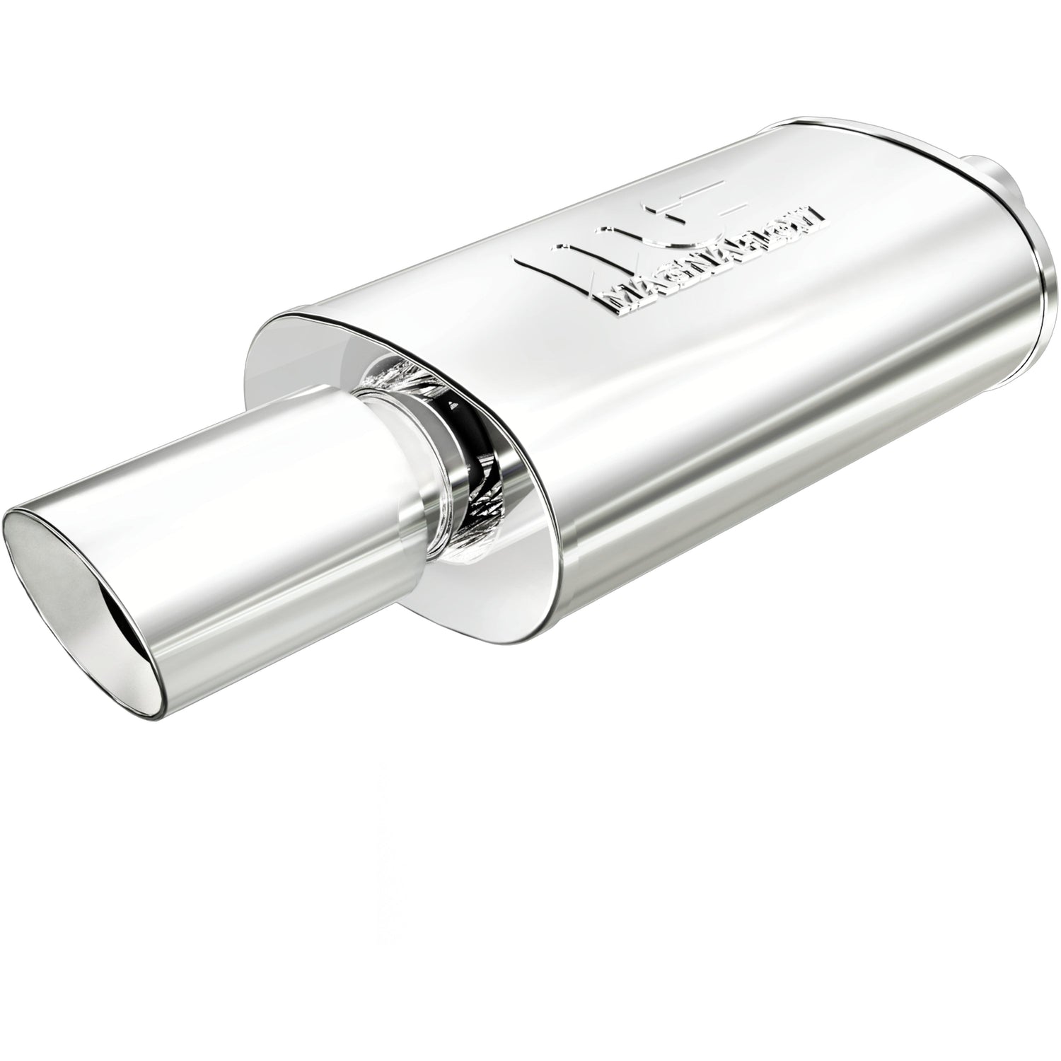 Street 5 X 8 in. Oval Straight-Through Performance Exhaust Muffler