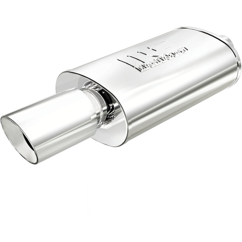 Street 5 X 8 in. Oval Straight-Through Performance Exhaust Muffler