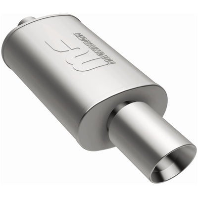Street 5 X 8 in. Oval Straight-Through Performance Exhaust Muffler