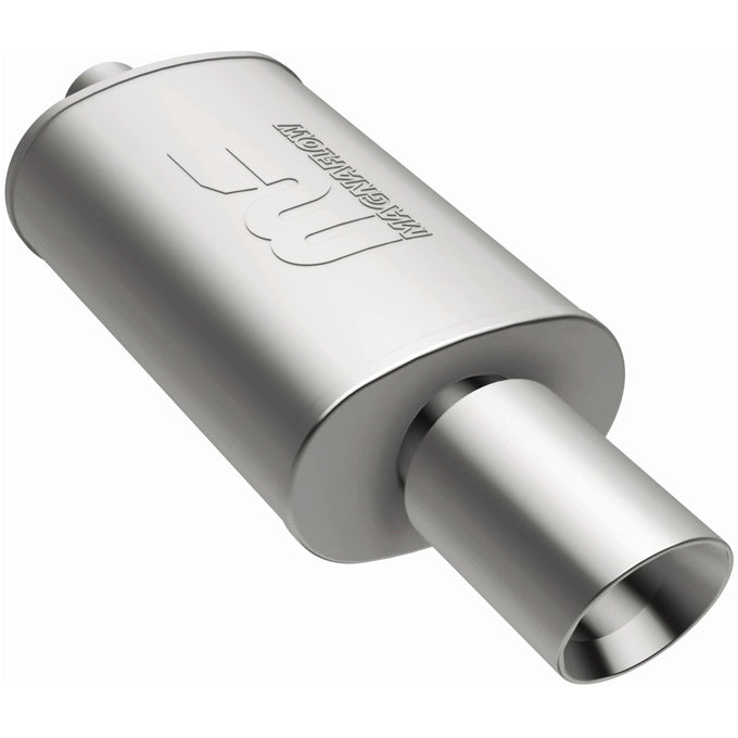 Street 5 X 8 in. Oval Straight-Through Performance Exhaust Muffler
