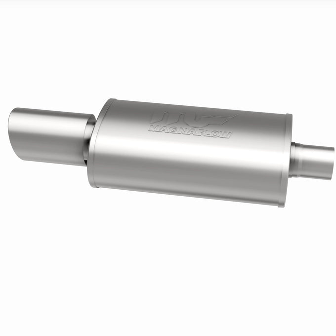 Street 5 X 8 in. Oval Straight-Through Performance Exhaust Muffler