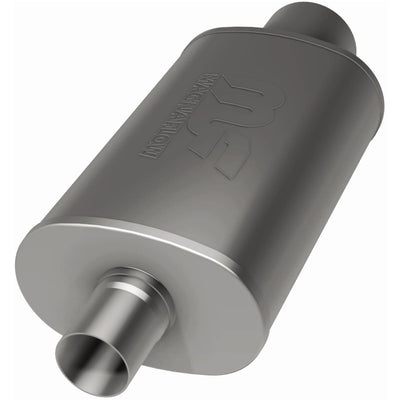 Street 5 X 8 in. Oval Straight-Through Performance Exhaust Muffler