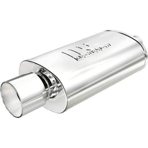 Street 5 X 8 in. Oval Straight-Through Performance Exhaust Muffler