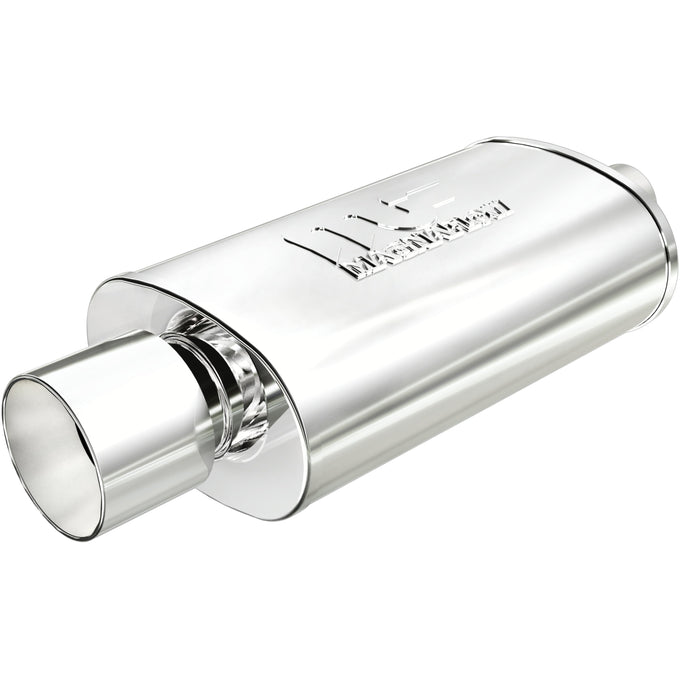 Street 5 X 8 in. Oval Straight-Through Performance Exhaust Muffler