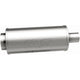 Street 6 in. Round Straight-Through Performance Exhaust Muffler