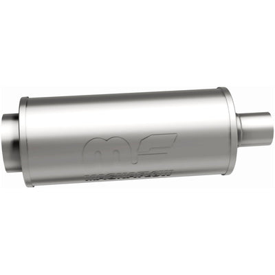 Street 6 in. Round Straight-Through Performance Exhaust Muffler