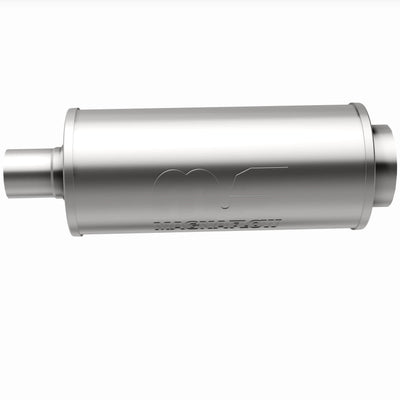 Street 6 in. Round Straight-Through Performance Exhaust Muffler