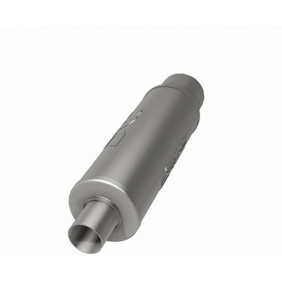 Street 5 in. Round Straight-Through Performance Exhaust Muffler