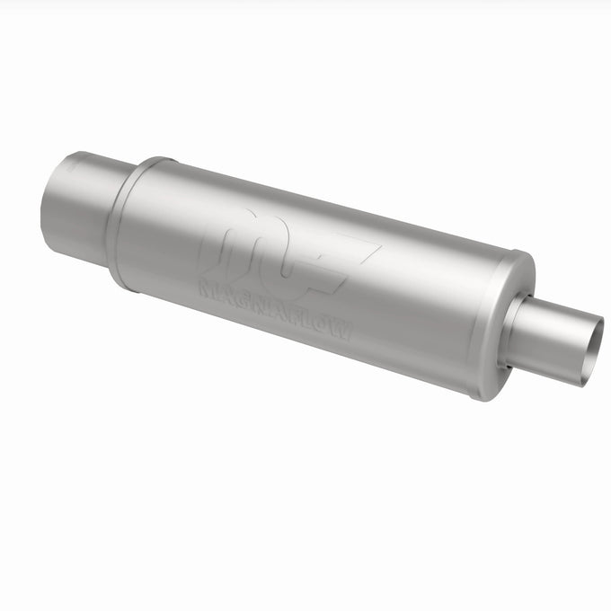 Street 5 in. Round Straight-Through Performance Exhaust Muffler