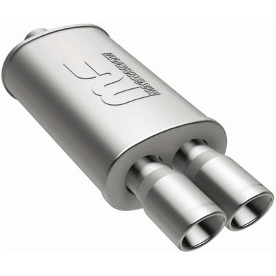 Street 5 X 8 in. Oval Straight-Through Performance Exhaust Muffler
