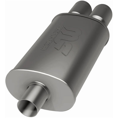 Street 5 X 8 in. Oval Straight-Through Performance Exhaust Muffler