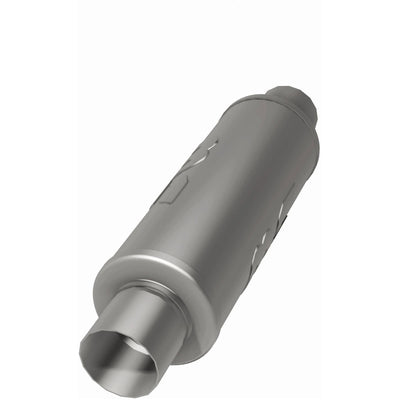 5 in. Round Straight-Through Performance Exhaust Muffler