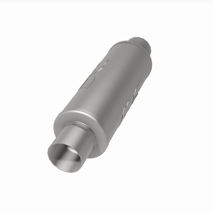 5 in. Round Straight-Through Performance Exhaust Muffler