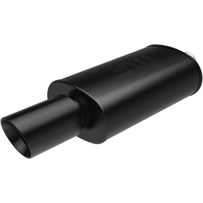 Street 5 X 8 in. Oval Straight-Through Performance Exhaust Muffler