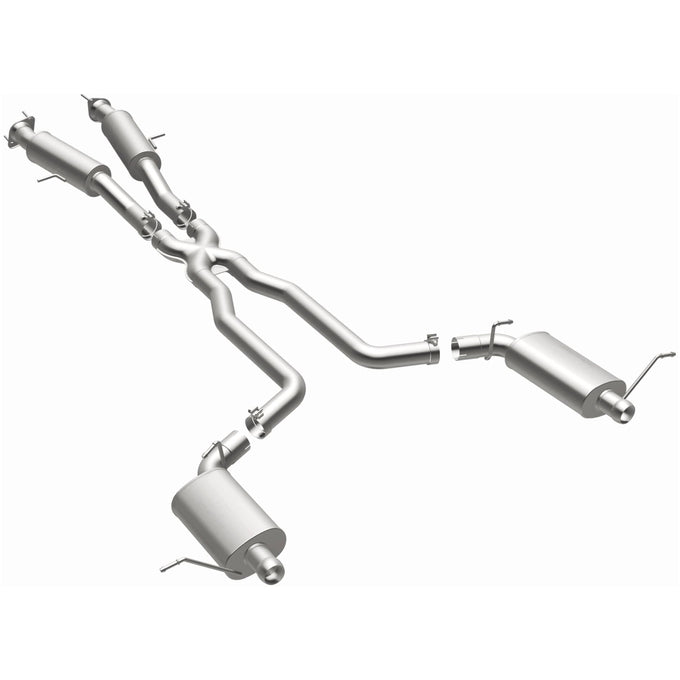 Street Series Cat-Back Performance Exhaust System <br>12-21 Jeep Grand Cherokee 6.2L, 6.4L