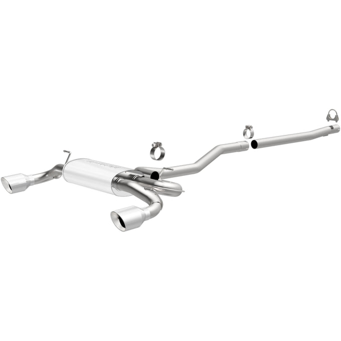 Touring Series Cat-Back Performance Exhaust System <br>12-19 Land Rover Range Rover Evoque 2.0L 4