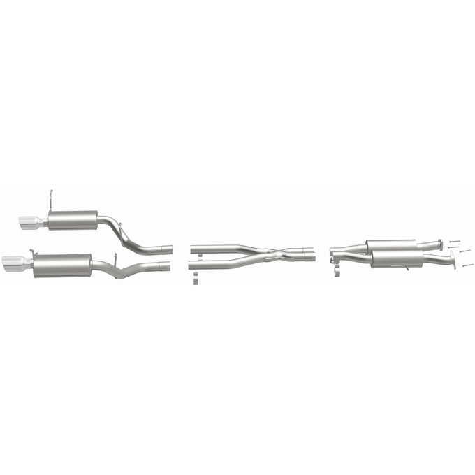 Street Series Cat-Back Performance Exhaust System <br>11-24 Dodge Durango 3.6L, 5.7L
