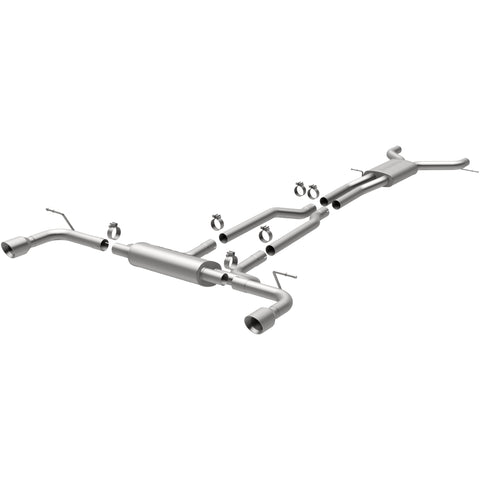 Touring Series Cat-Back Performance Exhaust System <br>07-15 Audi Q7 3.0L, 4.2L