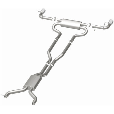 Touring Series Cat-Back Performance Exhaust System <br>07-15 Audi Q7 3.0L, 4.2L