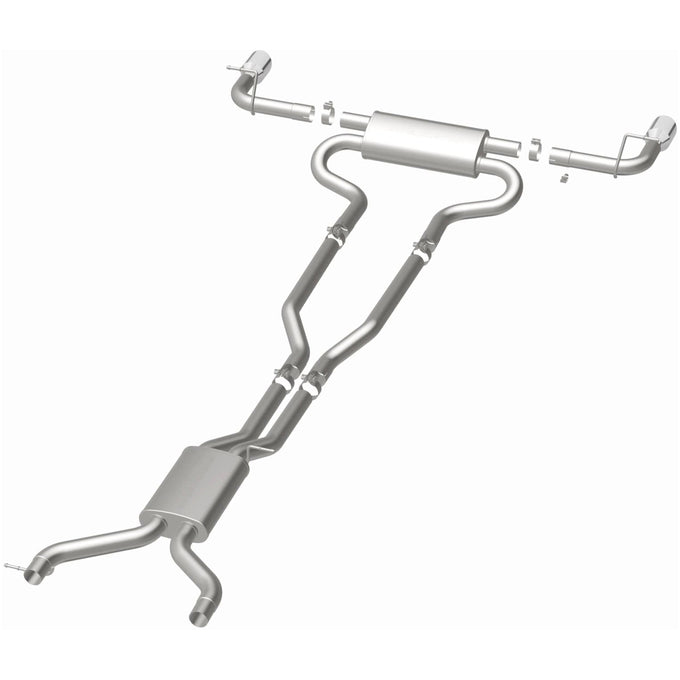 Touring Series Cat-Back Performance Exhaust System <br>07-15 Audi Q7 3.0L, 4.2L