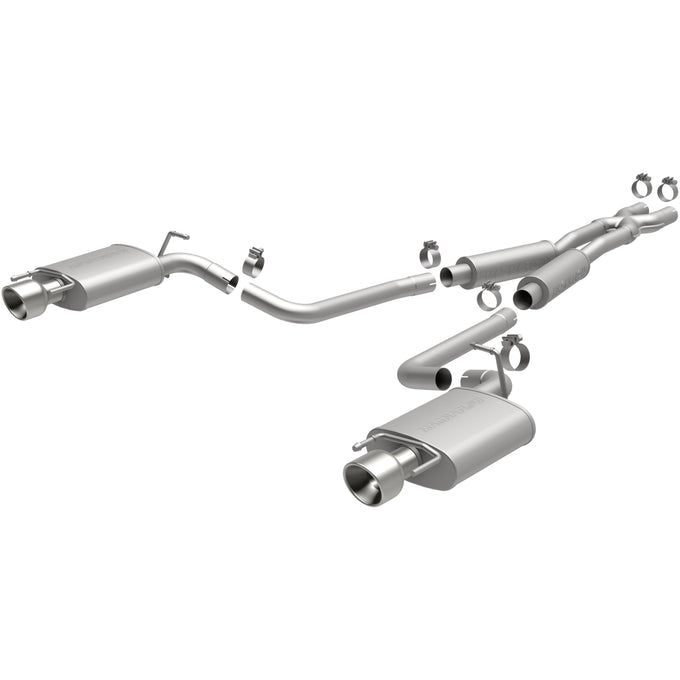 Street Series Cat-Back Performance Exhaust System <br>10-14 Cadillac CTS 3.0L, 3.6L