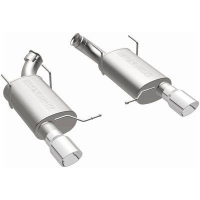 Street Series Axle-Back Performance Exhaust System <br>13-14 Ford Mustang 5.0L