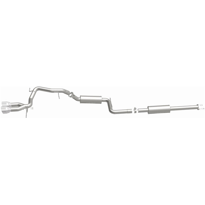 Street Series Cat-Back Performance Exhaust System <br>13-18 Ford Focus 2.0L