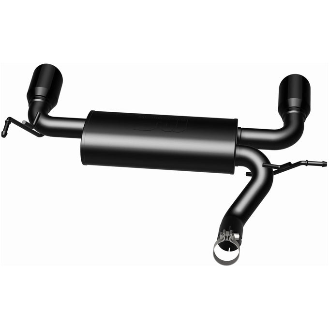 Street Series Axle-Back Performance Exhaust System <br>2018 Jeep Wrangler JK 3.6L, 07-17 Jeep Wrangler 3.6L, 3.8L