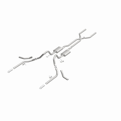 Street Series Crossmember-Back Performance Exhaust System <br>65-69 Chevy Impala 3.8L, 4.1L, 4.6L, 5.0L, 5.3L, 5.4L, 5.7L, 6.5L, 6.7L, 7.0L