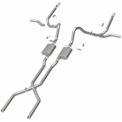 Street Series Crossmember-Back Performance Exhaust System <br>65-69 Chevy Impala 3.8L, 4.1L, 4.6L, 5.0L, 5.3L, 5.4L, 5.7L, 6.5L, 6.7L, 7.0L