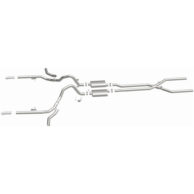 Street Series Crossmember-Back Performance Exhaust System <br>65-69 Chevy Impala 3.8L, 4.1L, 4.6L, 5.0L, 5.3L, 5.4L, 5.7L, 6.5L, 6.7L, 7.0L