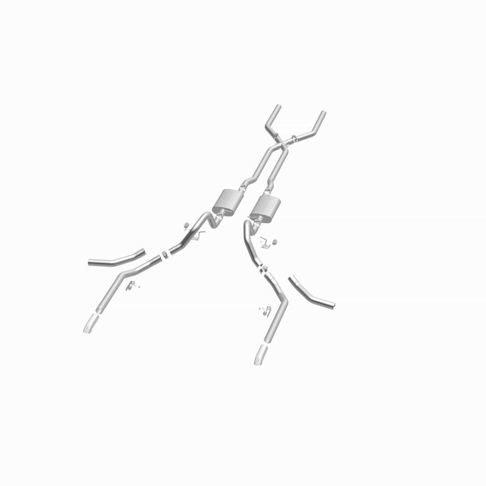 Street Series Crossmember-Back Performance Exhaust System <br>65-69 Chevy Impala 3.8L, 4.1L, 4.6L, 5.0L, 5.3L, 5.4L, 5.7L, 6.5L, 6.7L, 7.0L