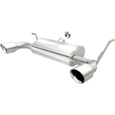Street Series Axle-Back Performance Exhaust System <br>2018 Jeep Wrangler JK 3.6L, 07-17 Wrangler 3.6L, 3.8L